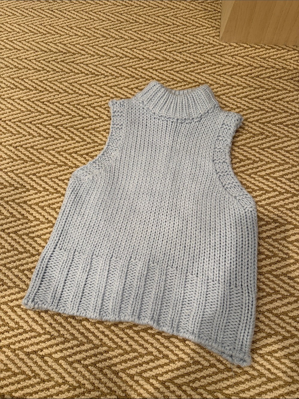 NWT Chunky Knit LOVE & HARMONY (ANTHRO) Sweater Vest XS
